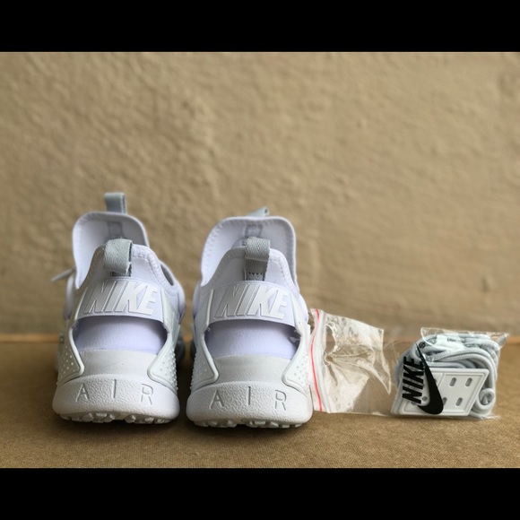 Nike Air Huarache drift Ultra BR triple white - Picture 6 of 8